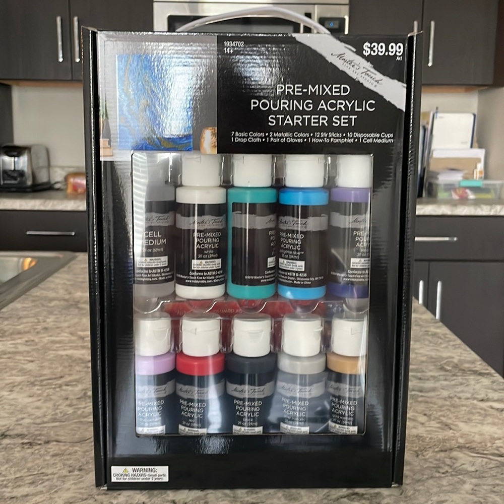 Pouring Acrylic Starter Set